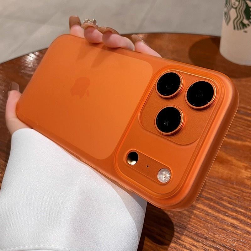 

Official Matte Translucent Phone Case For iPhone 17 Air 16 15 14 Plus 13 12 11 Pro Max Shockproof Ultra Thin Hard PC Cover Funda iPhone 12