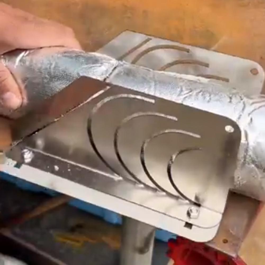 45. Cortador de tubos de isolamento de borracha Cortador de tubos de espuma Ferramenta de condicionamento Tamanho Ferramenta auxiliar de ar E5N1