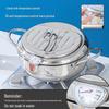 Yuzhou 304 Stainless Steel Tempura Deep Fryer