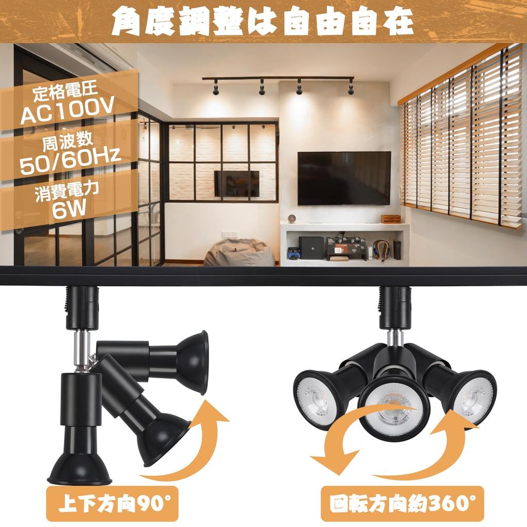 Szbritelight Spotlight, E26 Duct Rail Light, Bulb Included, Duct Rail Lighting Fixture, Lighting Rail, PAR20 Reflector Bulb, Lamp, LED Bulb and