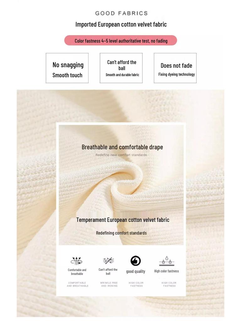 Women's High-Waisted Black Fleece-Lined Floor-Length Pants - 145cm, Straight-Leg/Narrow/Wide-Leg, Autumn/Winter, Petite 150