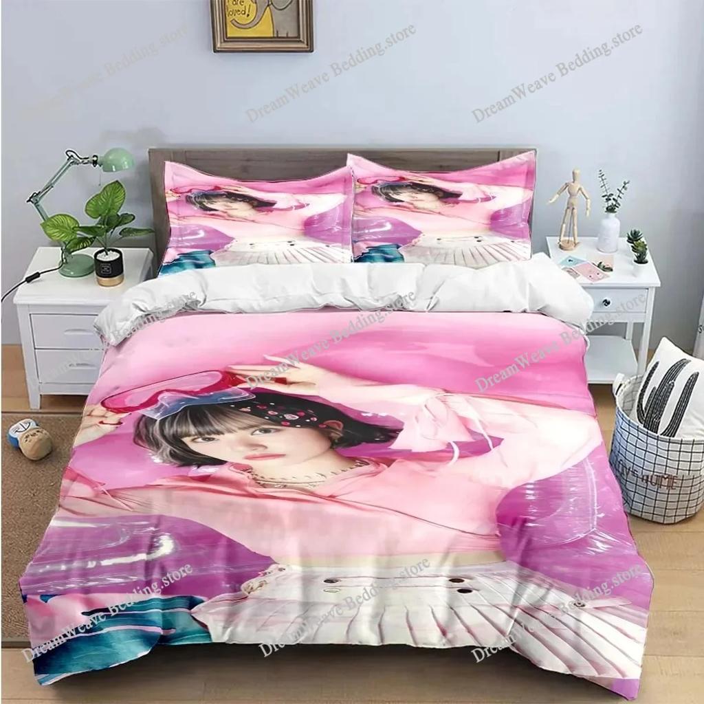 Exquisite Singer E-Eunha Fashion Anime Digital Printing Bedding Set Duvet Cover Comforter Bed Youth Kids Girl Boys Gift741
