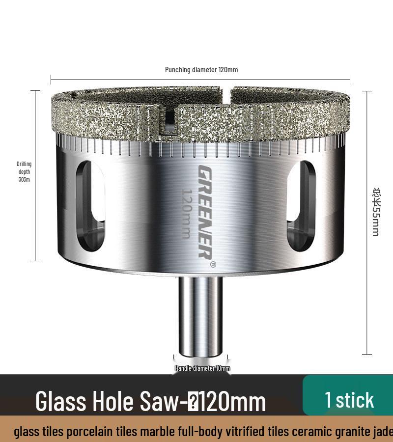 Green Forest Diamond Drill Bit for Tiles, Glass & Marble
