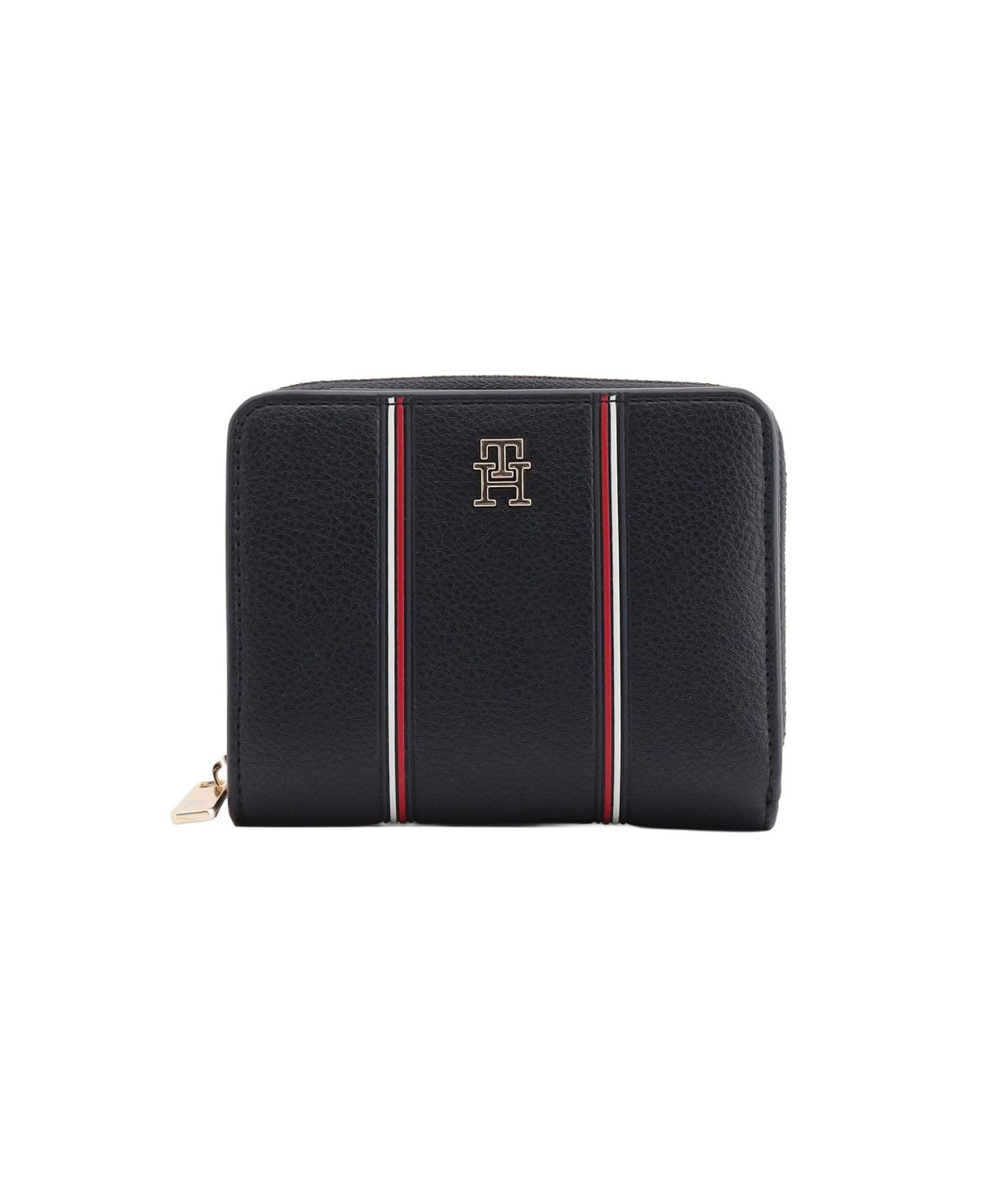Tommy Hilfiger Icon Medium Zip Around Wallet AW18653 FREE Navy DW6
