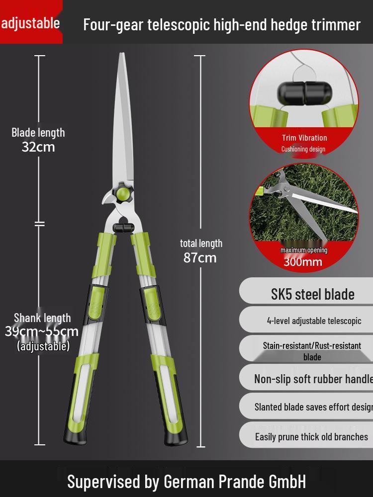 Heavy-Duty Pruning Shears for Thick Branches, Flowers, and Grass