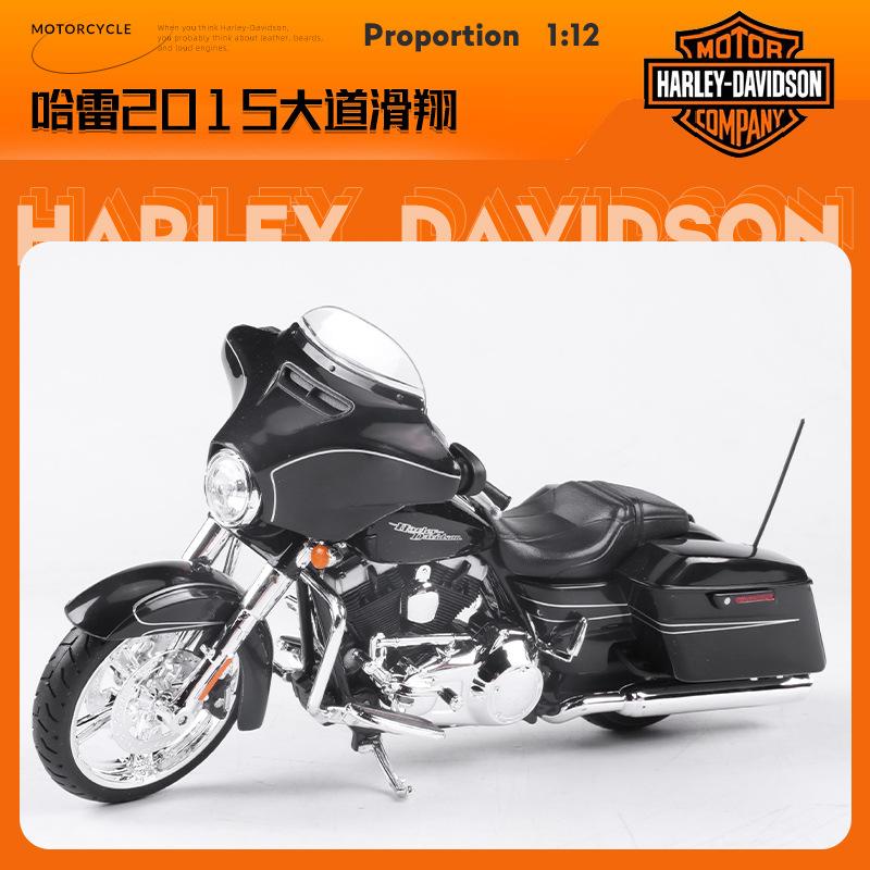 1:12 verschiedene Stile Harley Davidson 2017 Road King Special Classic Statisches Druckguss-Motorradmodell Sammlerspielzeug Geschenk
