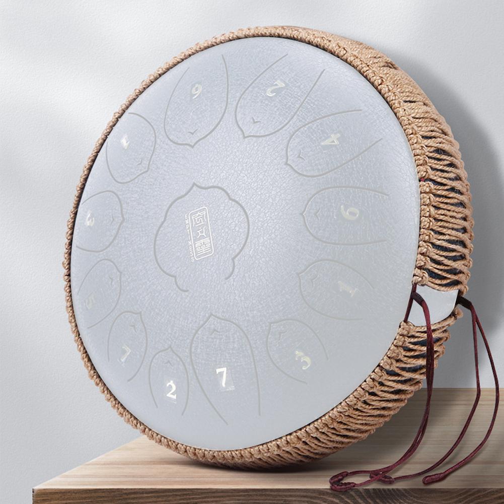 Ethereal Drum Wrapped Decoration Rope Steel Tongue Drum Handmade Woven Hemp Rope