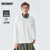 Mark Fairwhale Men's Vintage Loose Fit Waffle Knit Long Sleeve T-Shirt