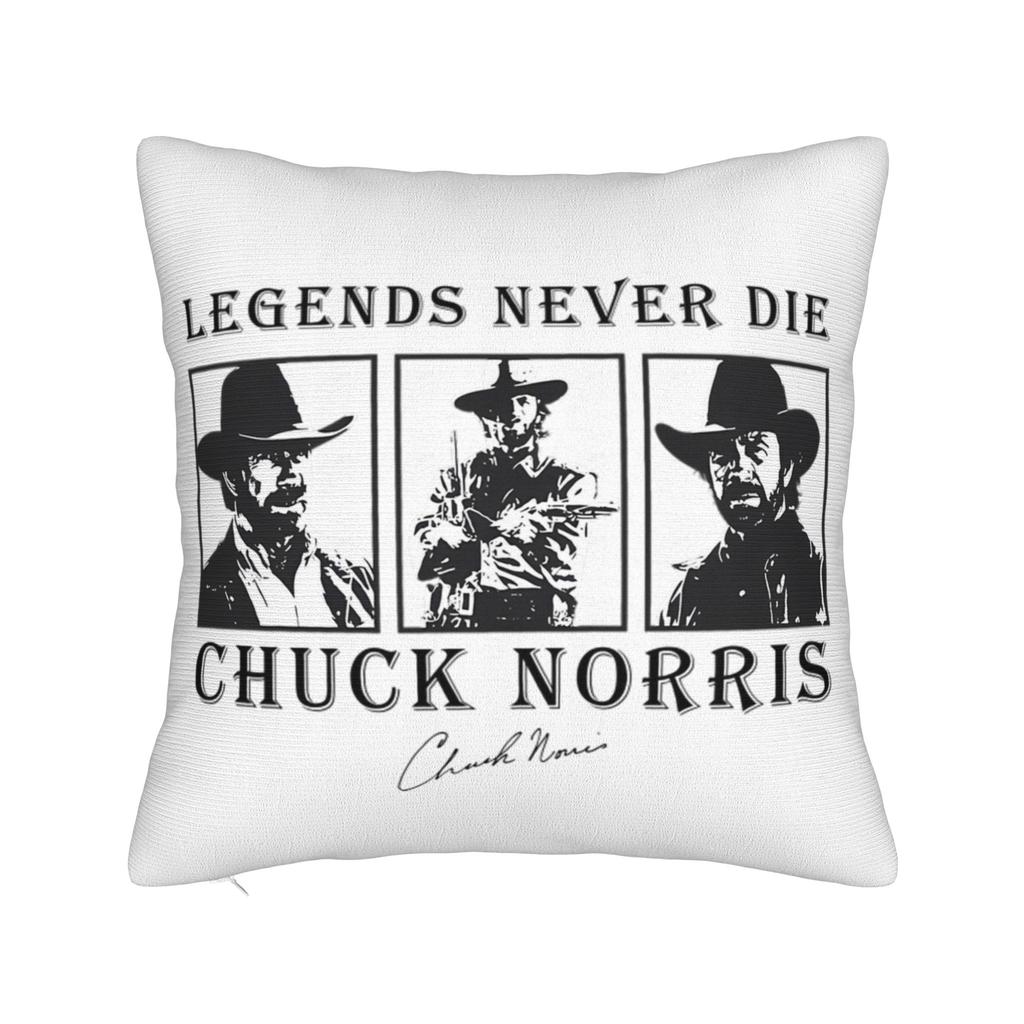 Approved Chuck Norris Square Pillow Cases Cushion Cover Customized Zipper Decor Pillowcase for Living Room xcm