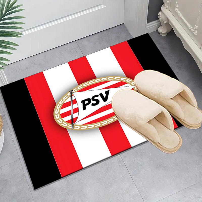 1PC Psv Sports Emblem Floor Mat for Living Room, Game Rooms, Office, Bedroom, Office Floor Mat Playful Design, Christmas fan gifts