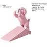 Heavy Duty Door Stop Cute Dog Stopper, 3D Printed Wedge Stopper for Bottom of Door, Non-Slip Holder, Decorative Bedroom Room Accessory