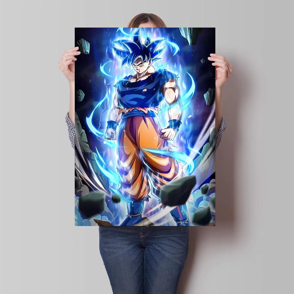 Anime Canvas Painting Print Picture Goku Vegeta Hd Poster Children's Bedroom Decoration Wall Art Home Prints Gifts