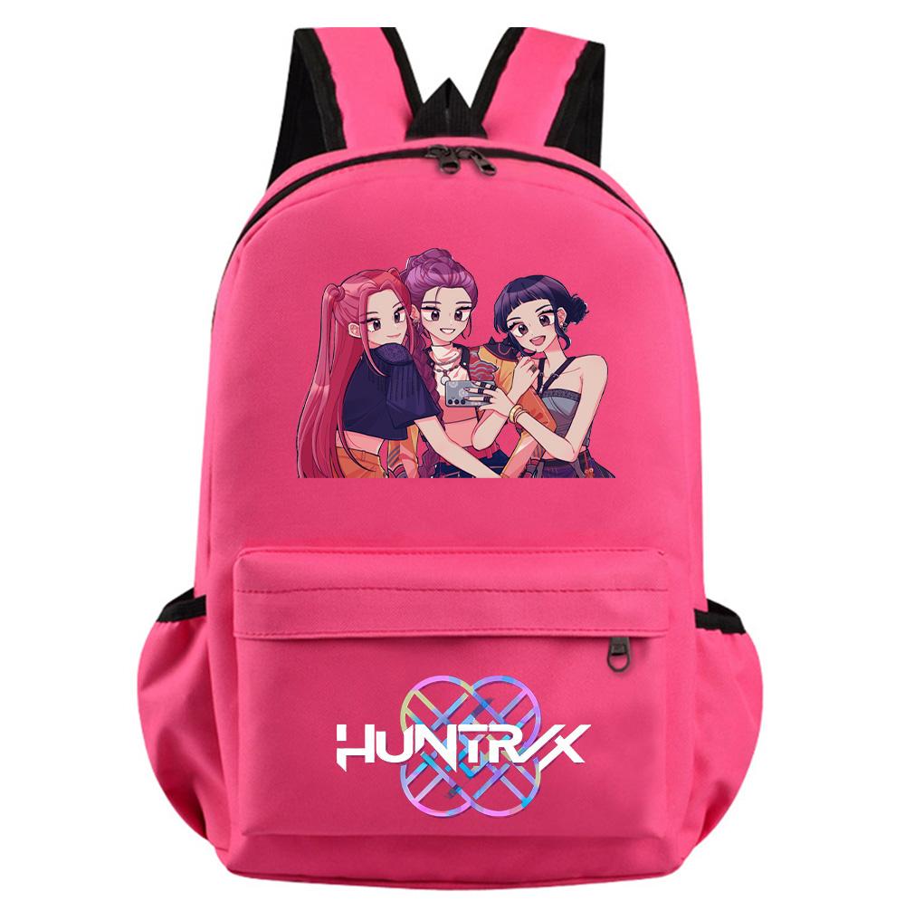 Anime Kreslený K-Pop Lovci Démonů Potisk Batoh pro Teenagera Studenta Dívku Chlapce Školní Taška Velkokapacitní Voděodolná Cestovní Taška Dětský Dárek