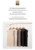 Women's Cashmere Ribbed Sleeveless Slim-Fit Pullover Sweater with Half-High Neck
