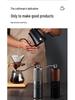 GC40 Ghost Tooth Burr Hand-Crank Manual Coffee Grinder - Portable Stainless Steel Coffee Bean Grinder