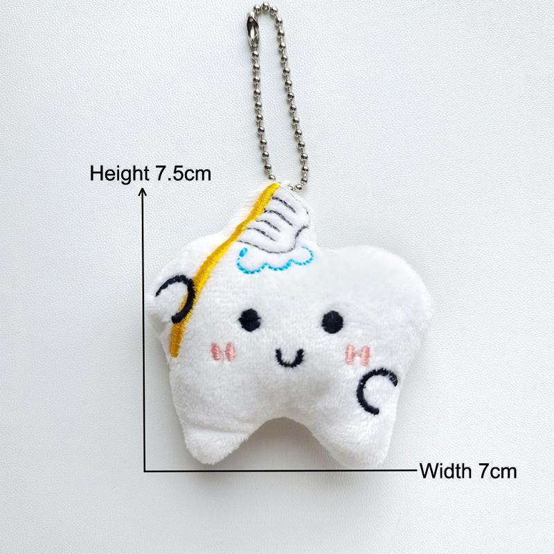 

Забавный брелок для ключей в виде плюшевого унитаза, мультяшные зубы, рулон бумаги, какашки, мягкая кукла, кулон, брелок для автомобиля, рюкзак, сумка, декор, подарок для ребенка A3