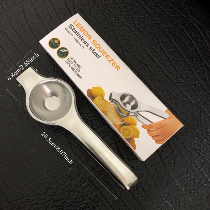 Stainless Steel Lemon Squeezer Manual Juicer Processor Orange Juicer Squeezer Clip Fruit Pressing Household Kitchen Gadgets
