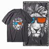 Coolmind MAV lion printed Exclusive graphic men T shirt 100% cotton big size streetwear men tshirt cool t-shirt tee shirts
