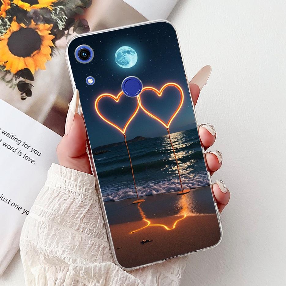 For Huawei Honor 8A Prime Case JAT-LX1 Cute Cat Butterfly Painted Cover Soft Silicone Case For Honor 8C 8X Honor8C Honor8X Shell