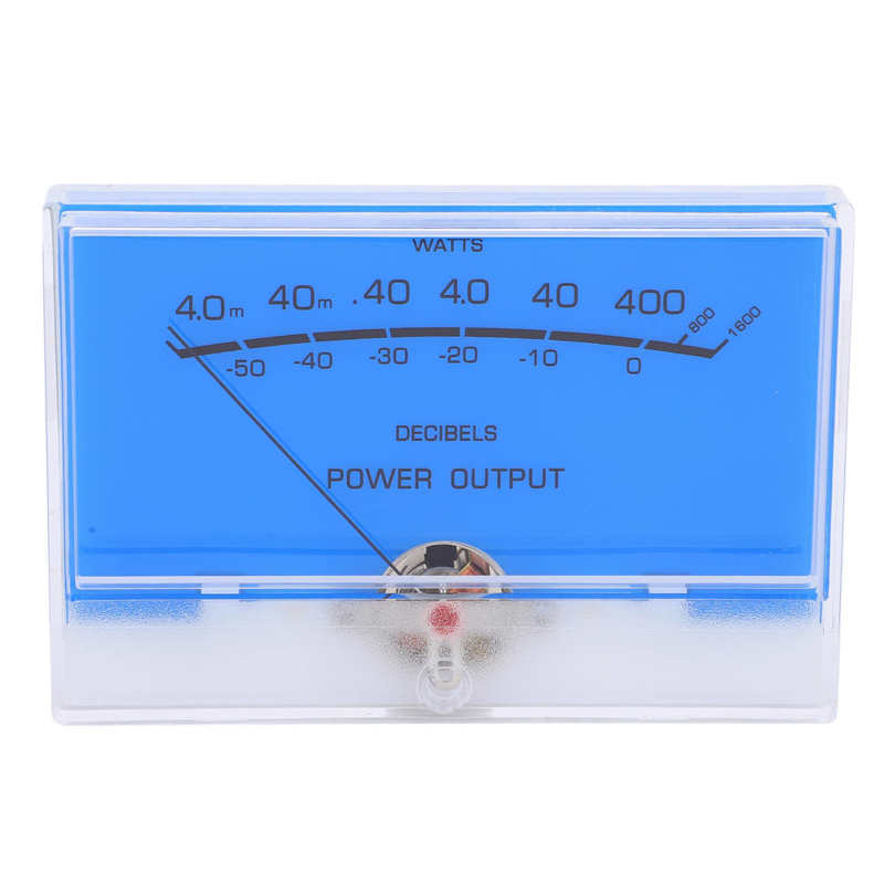 

TN-105-S0518 Pointer VU Meter High Accuracy DB Level Header Audio VU Audio Meter for Speaker Amplifier Power Amplifier Meter синій