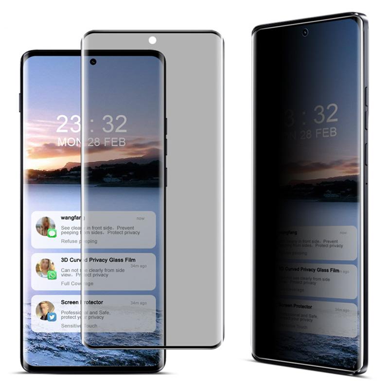 

IMAK Для Motorola Edge (2024) 5G Захисне скло проти шпигунства Захисник екрану на весь екран 3D із загнутим краєм Type A