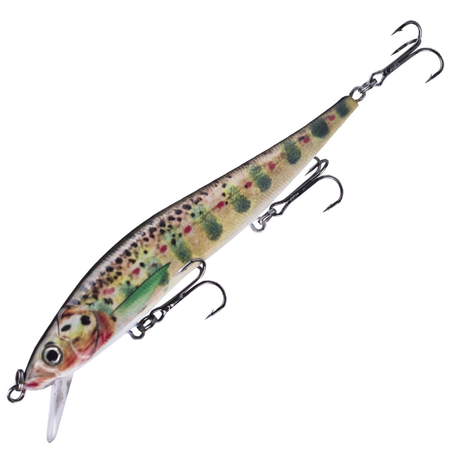 

Жесткие рыболовные приманки Тонущая наживка Minnow Swing с реалистичными 3D-глазами Детали тела высокого разрешения 5