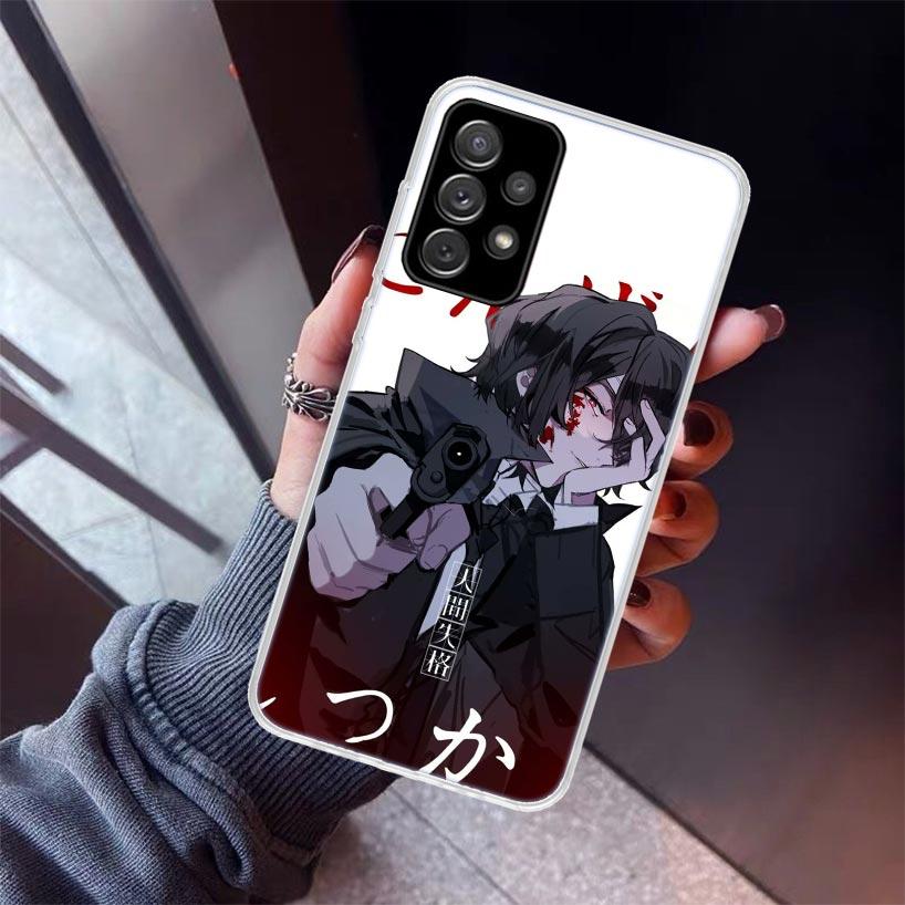 Anime Bungou Stray Dogs Phone Case For Samsung Galaxy A17 A57 A37 A16 A26 A36 A56 A15 A25 A35 A55 A14 A13 A54 A53 A34 A24 A33 A2