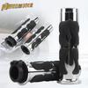 Motorcycle Grips 1" 25mm Handle Bar End Hand Grips Aluminum Rubber Parts For Harley Honda Kawasaki Suzuki Yamaha Bikes Cruiser