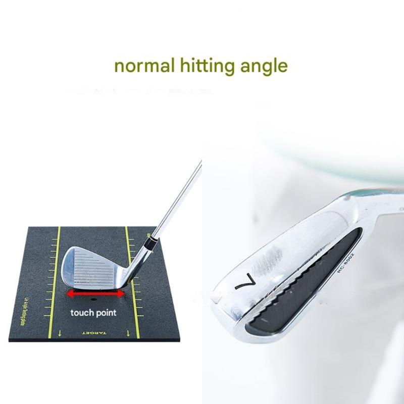 Golf Club Lie Fitting Board Increase Swing Speed Swing Trainings Aid Practice Equipment for Adults,Golfer