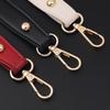 Correas de Cuero PU para Bolso Asa de Bolso Reemplazo Correa Corta de Bolso 27 cm de Longitud 1.3 cm de Ancho con Hebillas de Aleación de Zinc