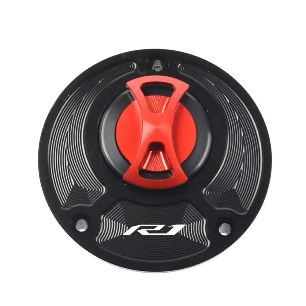 For YAMAHA YZF R1 R1M R7 R6 R15 R15M R3 Fuel Gas Tank Cover Quick Release Rotate Aluminum Oil Cap Racing Motorcycle Accessories