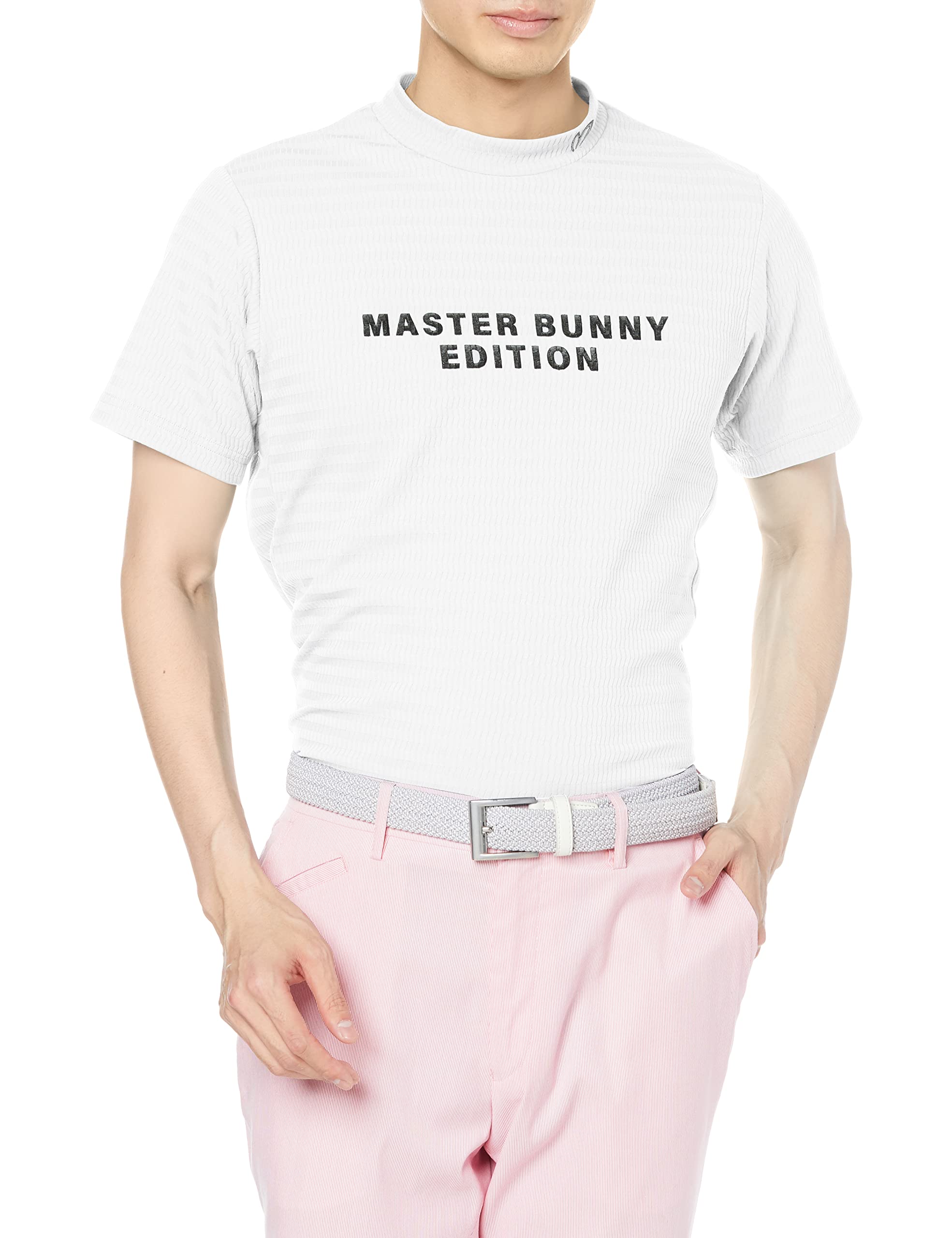 

футболка с круглым вырезом Cool to the Golf нижнее белье 3 [Master Bunny] Мужская с коротким рукавом (Прикосновение ледяного хлопка) / / 758-2167403 030_Белый [S]