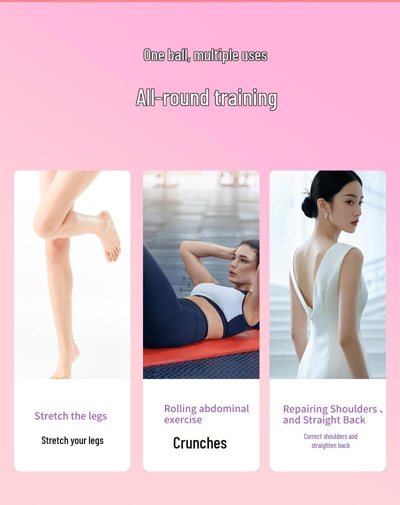 65cm Thickened PVC Yoga Ball for Fitness and Sports