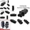 Wa-0102 Meihua Rotary Brand C13 To C6 Power Plug For Internet Cafe Computer Case Pdu Lcd Monitor Modification 250v 10a