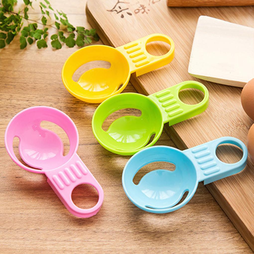 Egg Separator Hook Short Easy Operation Eggs White Separators Hollow Lightweight Divider Tool Omelet Extractor Muffins