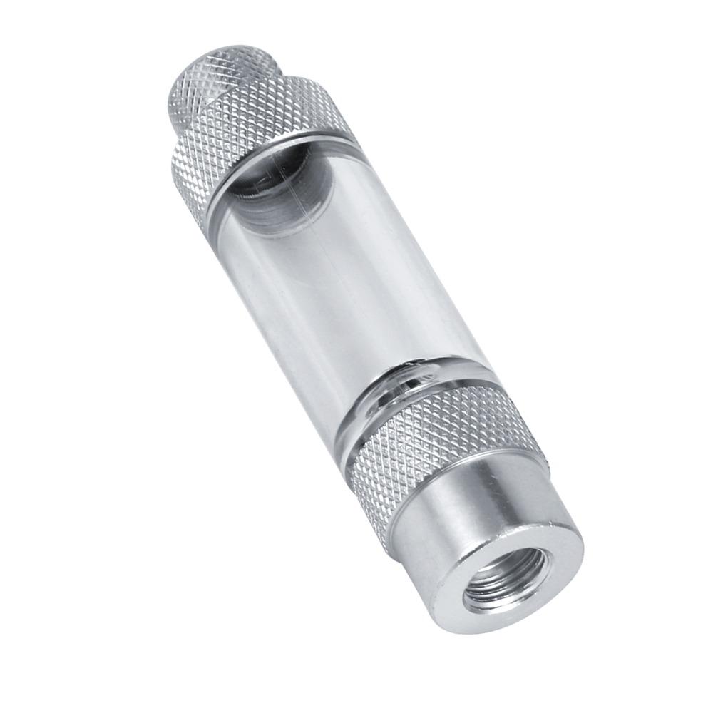 Double Head Non Return Bubble Counter Built-in Check Valve CO2 Bubble Meter Fish Tank