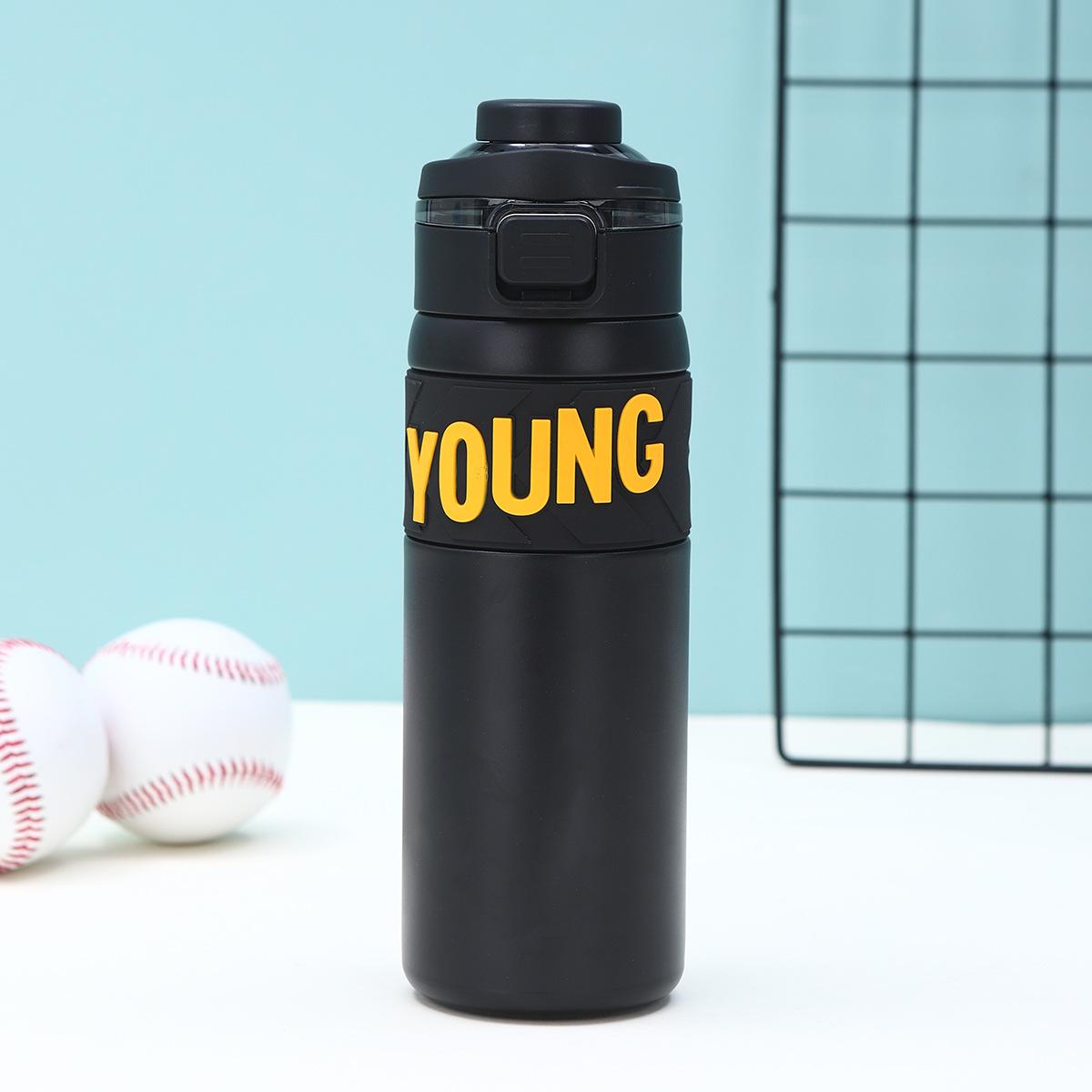 

Новая чашка из нержавеющей стали с высоким уровнем внешнего вида, студенческая чашка для воды, термокружка для двойного эспрессо, женская чашка большой вместимости 650ml