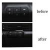 Headlight Switch Control Frame Cover For Hyundai Elantra - Bright Black