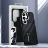 ABEEL For Samsung Galaxy S26 Ultra Magnetic Case PC + TPU + Aluminum Alloy + PU Leather Slim Phone Back Cover