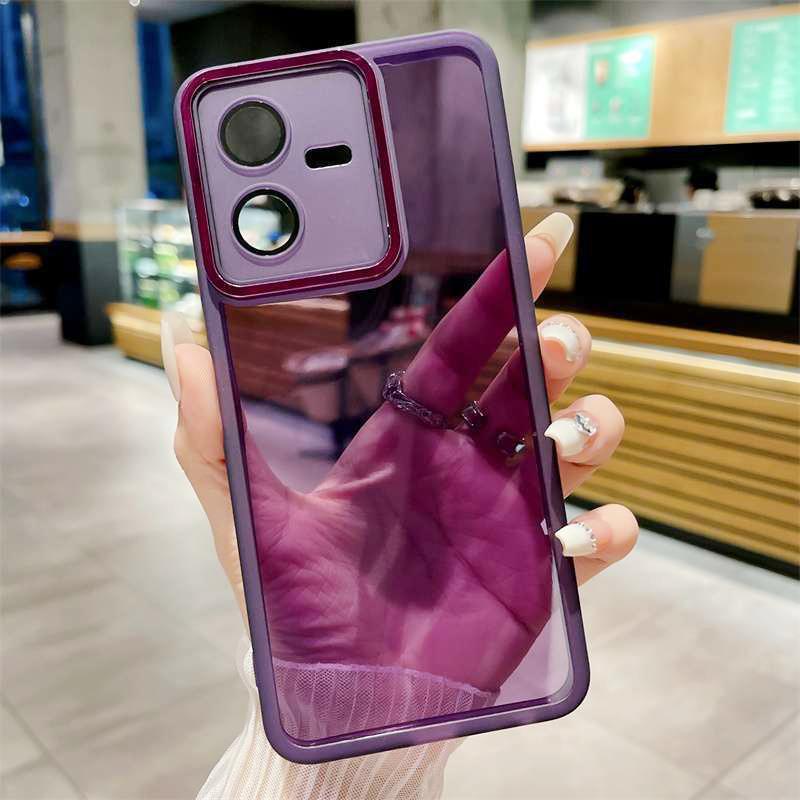 

For Vivo Y22 Case Vivo Y22S Phone Case vivo Y22S Cover vivo Y22 Cover Shookproof Plating Silicone back cover vivo Y22s