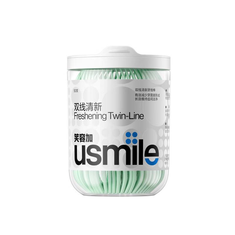 

Зубная нить Mint Stick Home Portable Одноразовая зубная нить Stick Уход за полостью рта Глубокая очистка Очистка межзубных промежутков зелёный