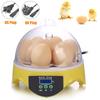 7 Eggs Capacity Incubator Mini Egg Incubator Brood Machine Chicken Duck Hatcher Electronic Automatic Incubator Brooder New