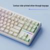 Qisha Tri-Mode Wireless Membrane Gaming Keyboard