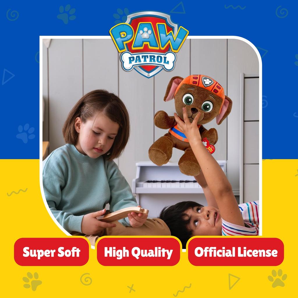 Ty Plush Toy - Paw Patrol Zuma 44026 Size: Approx. 15cm