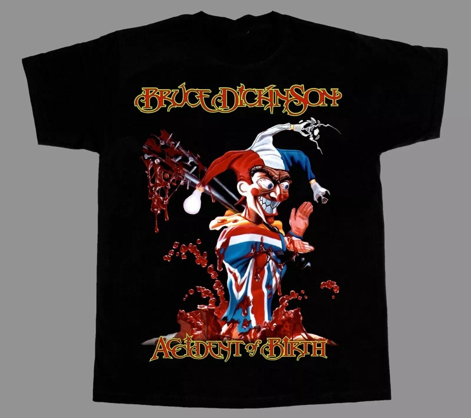 New! Bruce Dickinson Accident of Birth Shirt Tee Gift Fan PP2449 XL