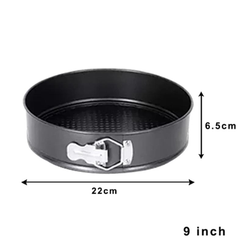 Removable Bottom Non-Stick Metal Cake Baking Pan Round Pizza Cake Mold Bread Baking Tray Bakeware Kitchen Accessories