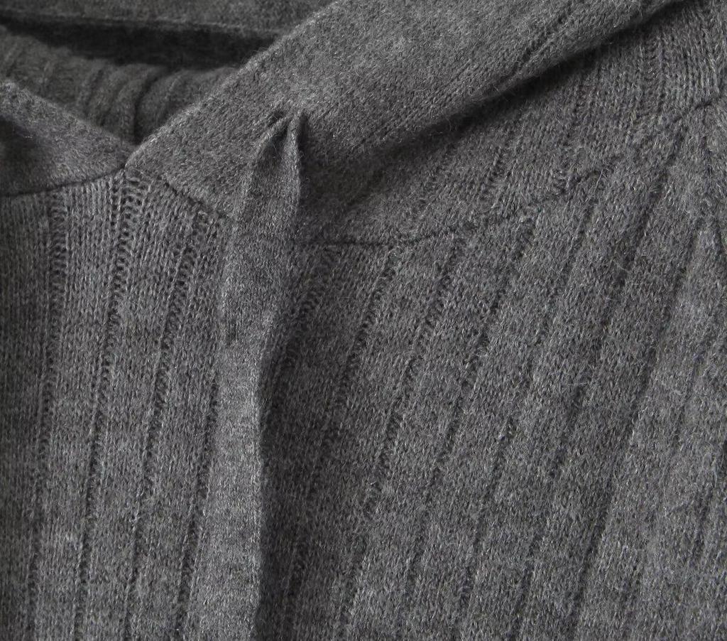 2024 Autumn Women's European & American Style Hooded Sweater Dress