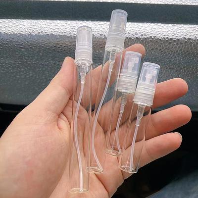 Clear Mini Perfume Glass Bottle Empty Cosmetics Bottle Sample Test Tube Thin Glass Vials 2Ml 3Ml 5Ml 10Ml