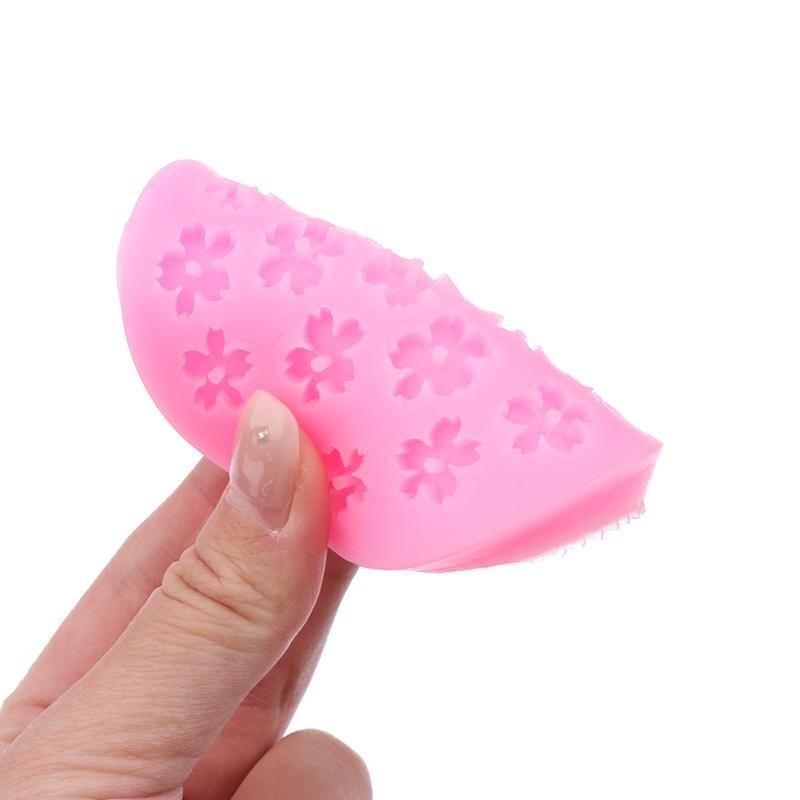 Mini 20 de găuri cu flori de cireș, trandafiri, matriță din silicon, în formă de floare, ciocolată, fondant, desert, prăjitură cu flori, instrument decorativ de copt