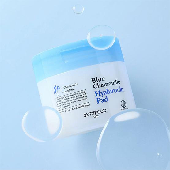 Skinfood Blue Chamomile Hyaluronic Pad 70EA
